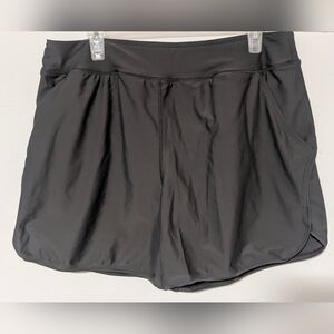 Relleciga Women's Swim Trunks Black (XXL)